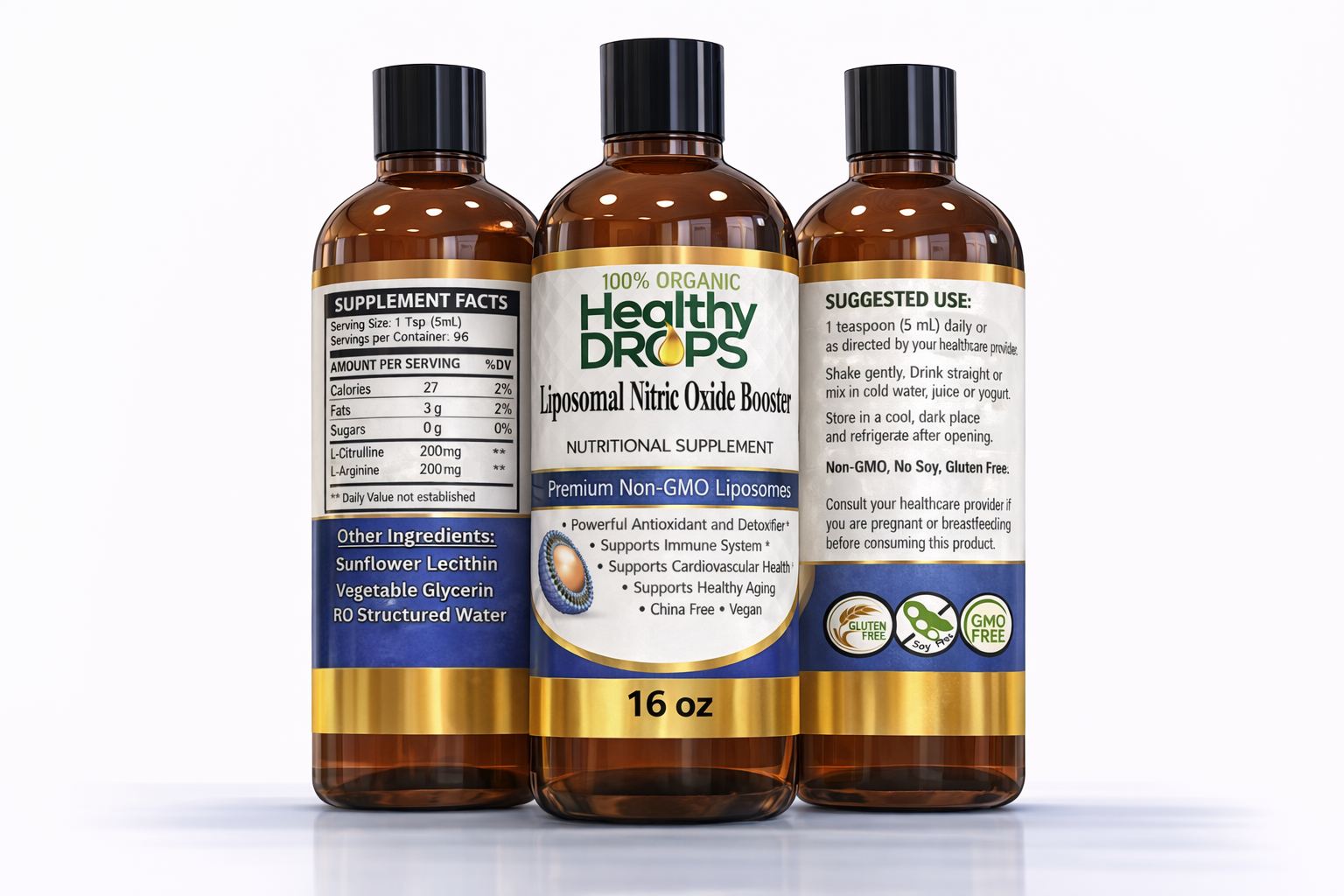 Liposomal Nitric Oxide Booster