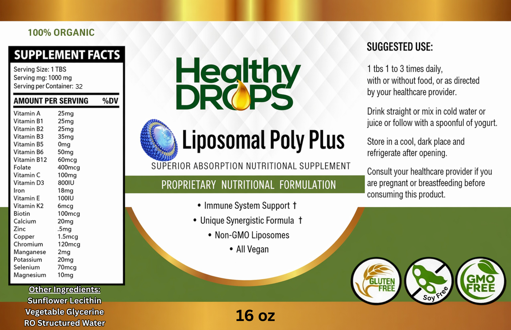 Liposomal Poly Plus