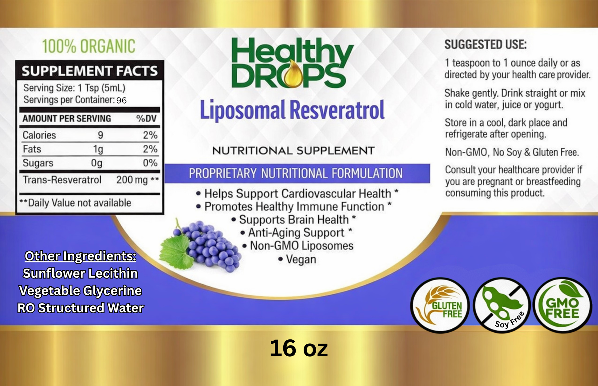 Liposomal Resveratrol