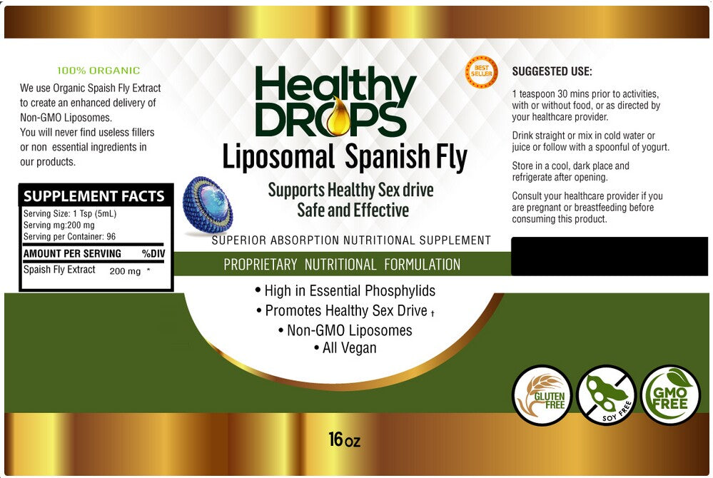 Liposomal Spanish Fly