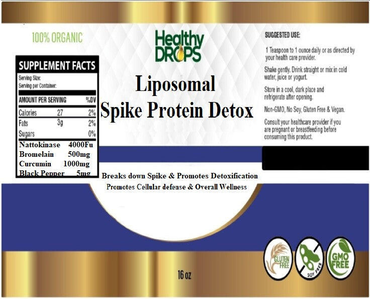 Liposomal Spike Protein Detox