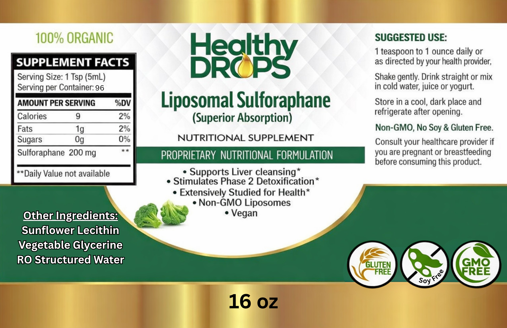 Liposomal Sulforaphane