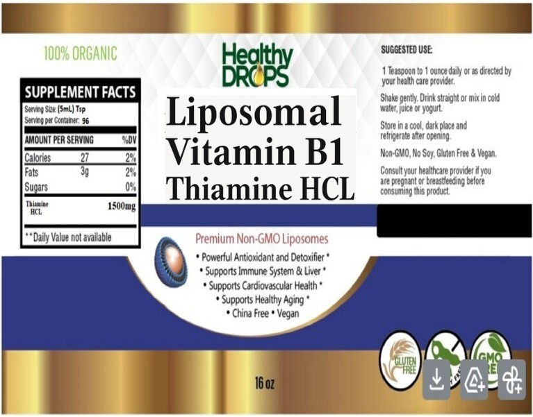Liposomal Vitamin B1