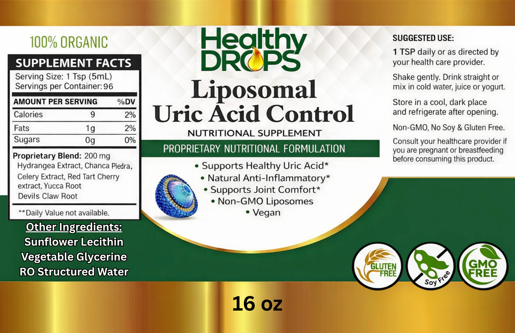 Liposomal Male and Female Booster Wellness Complex