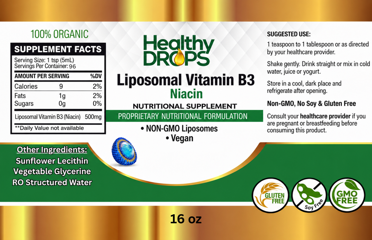 Liposomal Vitamin B3 (Niacin)