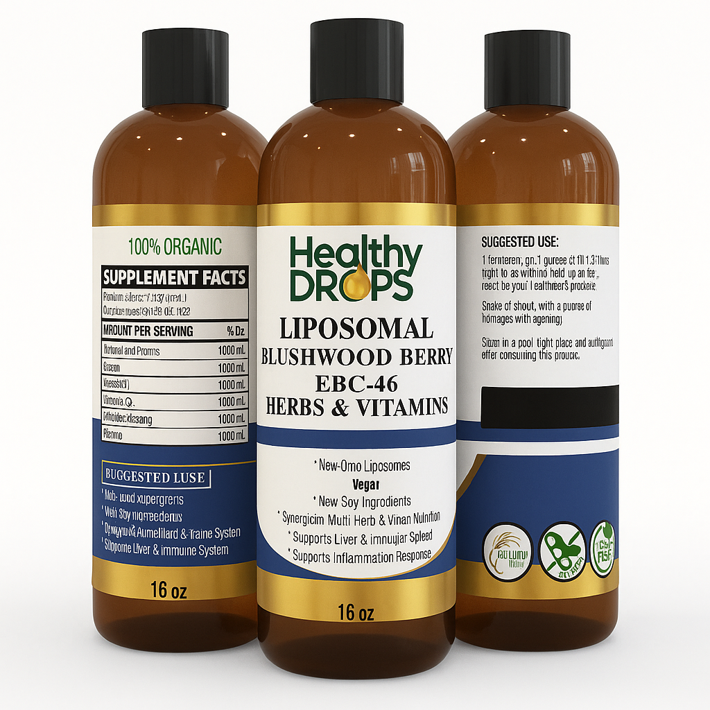 Liposomal Blushwood Berry Herbs and Vitamins