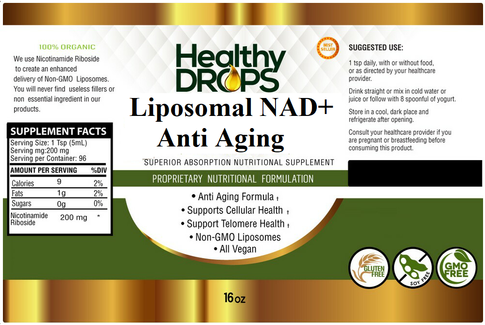 Liposomal Anti Aging NAD+
