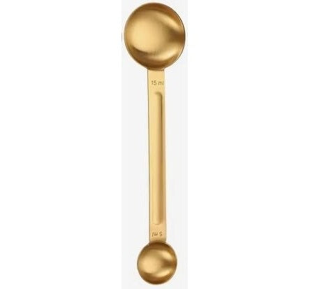 Stainless Steel 2-in-1 Measuring Spoon (Teaspoon/5mL & Tablespoon/15mL)